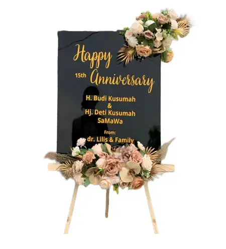 Papan Bunga Akrilik Munjungan