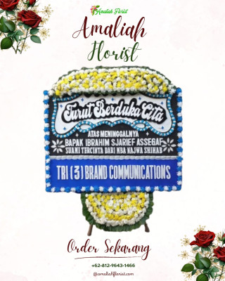 Papan Bunga Duka di Munjungan