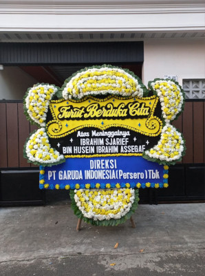 Papan Bunga Duka di Munjungan